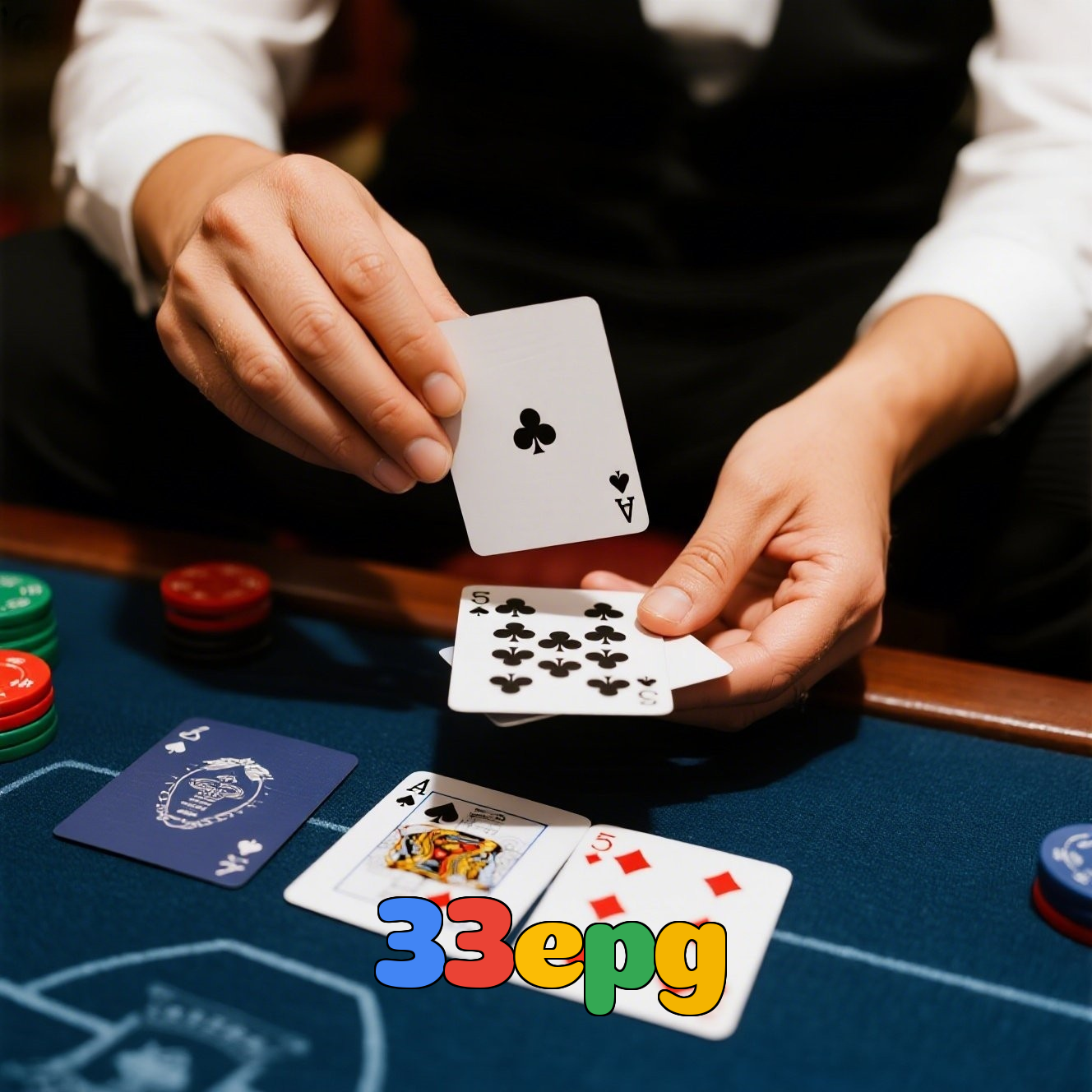 33epg：Diversão total com blackjack, poker e apostas ao vivo no futebol!