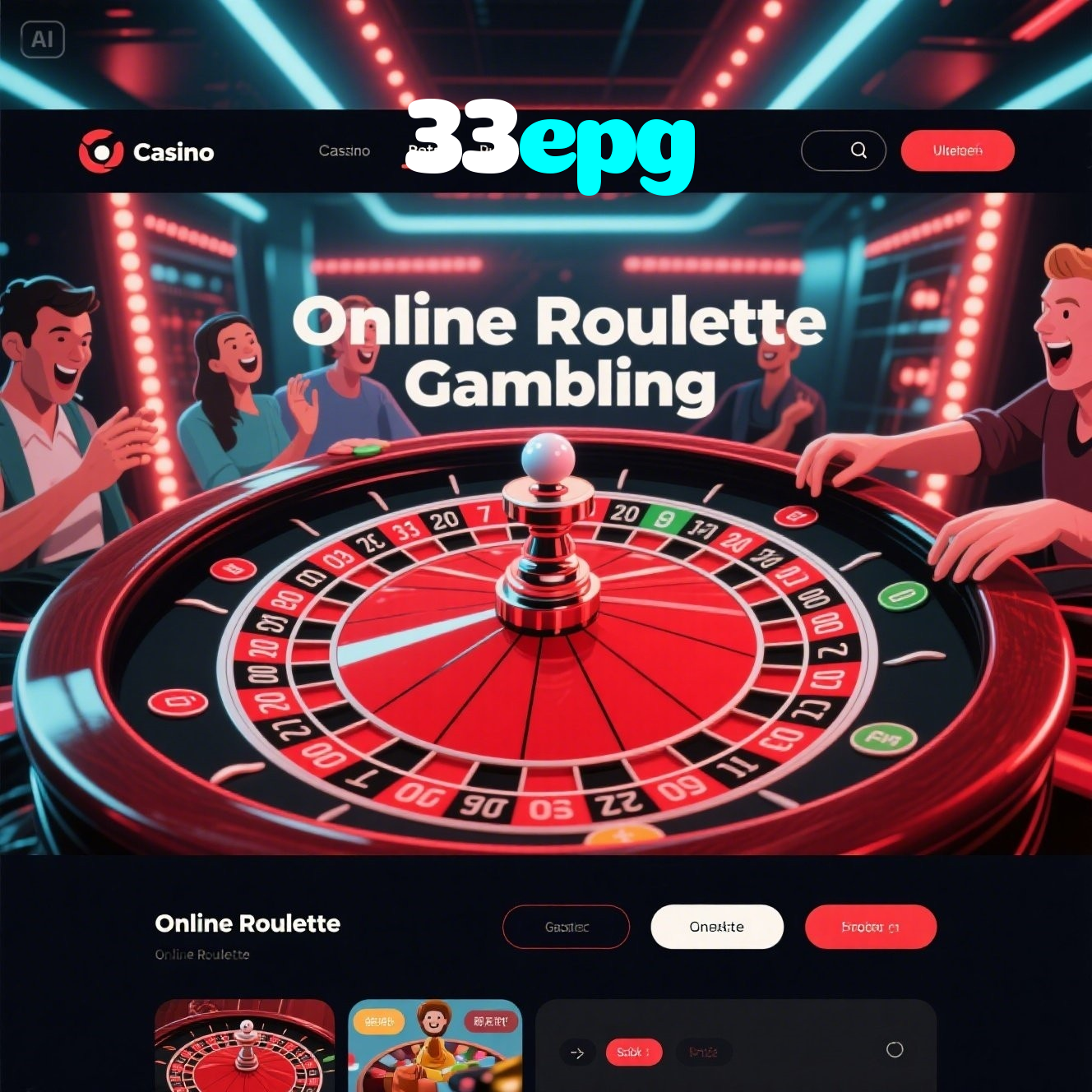 33epg：Jogue poker e conquiste a vitória nas cartas!