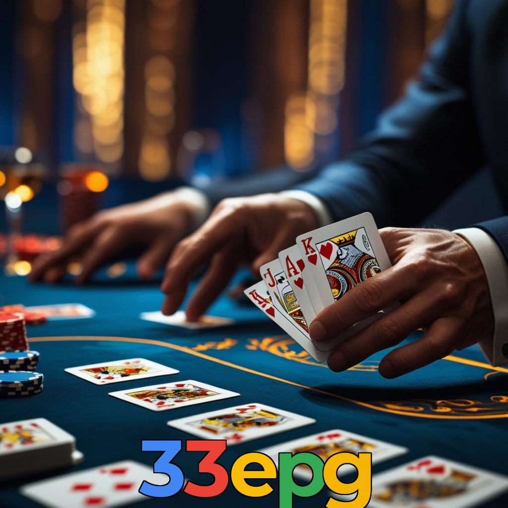 33epg:Vença no poker e prove que você é o mestre das cartas!