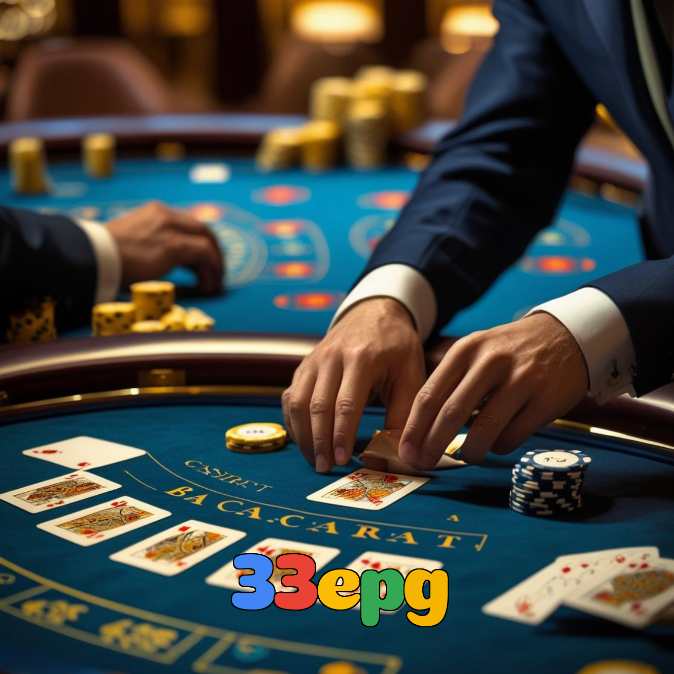 33epg：Jogue poker e conquiste a vitória nas cartas!