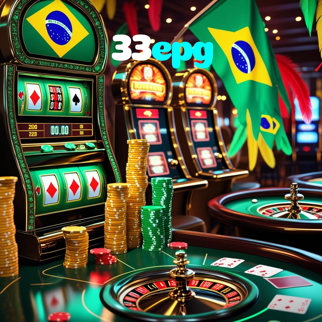 33epg：A diversão começa no cassino online com poker, roleta e apostas no futebol!