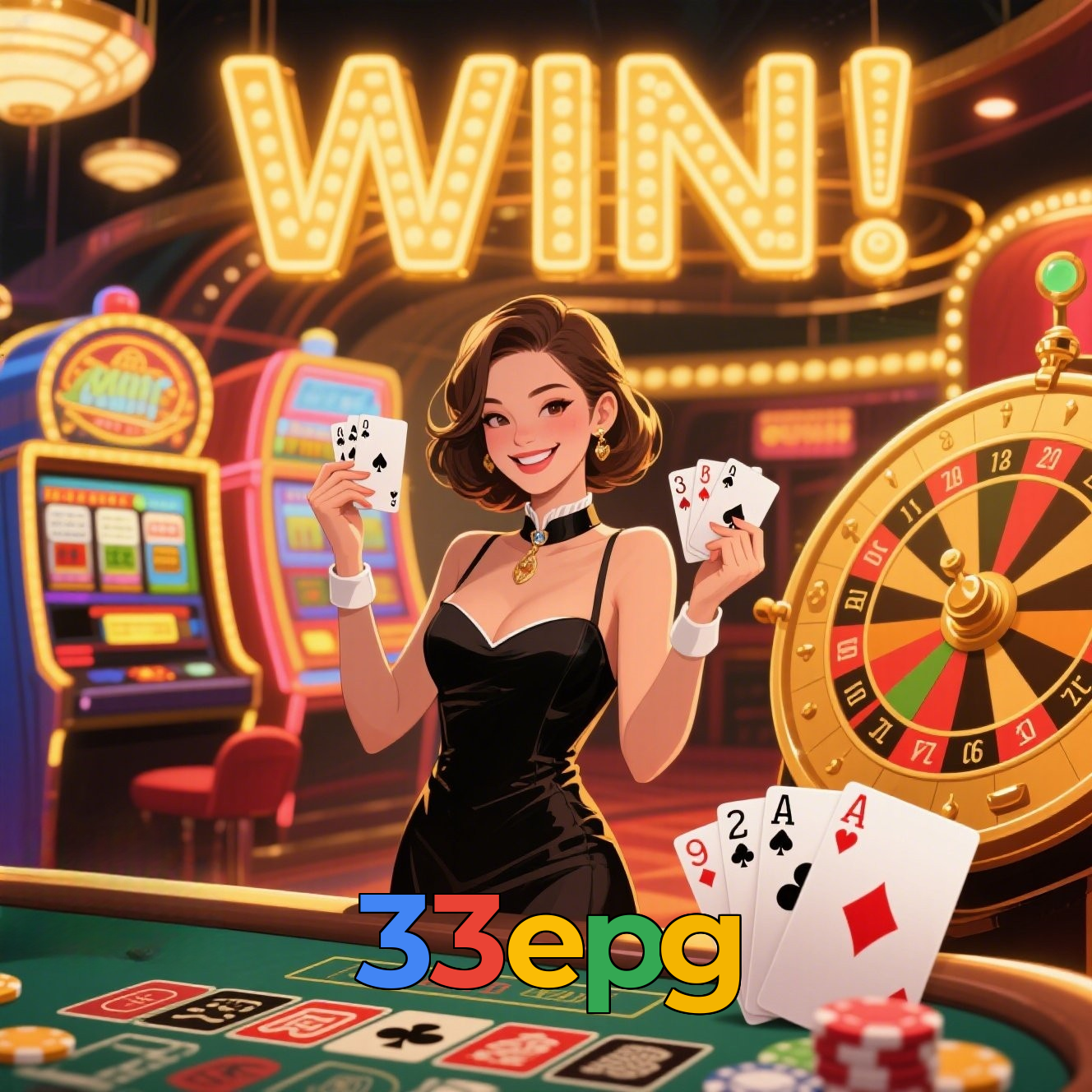 33epg:Gire as slots e vença com grandes prêmios!